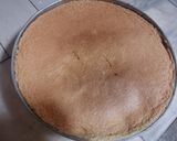 A picture of step 9 of Father's day cream cake.