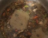 A picture of step 3 of Manchow Soup.