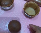 Foto langkah ke 6 dari resep Roti Cokelat Belepotan (Dirty Choco Bun).