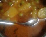 Aloo matar Dhaba style recipe step 4 photo