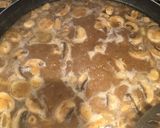 A picture of step 9 of P-lo's Salisbury Steak and Gravy.