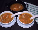 A picture of step 12 of Chicken Hot and Sour Soup.