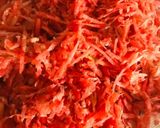A picture of step 1 of Gajrela.