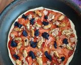 Szafis serpenyős pizza recept fázis 5 fotója