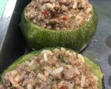 Foto del paso 3 de la receta: Zapallitos rellenos 👩🏻🌾