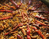 Foto del paso 18 de la receta: Arroz de verduras, setas y calamares 🥘