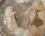 A picture of step 4 of Green Salsa Tamales with Hoja Santa Leaves.