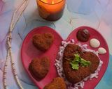 A picture of step 5 of ஹார்ட் ஷேப் வெஜிடபுள் கட்லெட் ! #HH #valentinespecial.