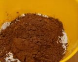 A picture of step 2 of Black forest cake(valentine's Day special).