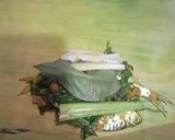 Foto langkah ke 3 dari resep Pepes Bakar Ikan Regis.