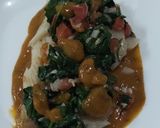 Foto del paso 10 de la receta: Pescado con salsa de mango chipotle y espinacas