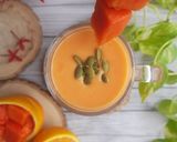 A picture of step 4 of Sweet Papaya Orange Punch.