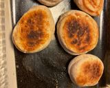 A picture of step 6 of English muffins.