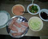 A picture of step 8 of Dynamite Chicken roll.