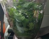 A picture of step 4 of Mint chicken.