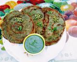 A picture of step 5 of Healthy tasty delicious green gram(moong) cheela.