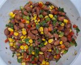 عکس مرحله 3 از دستور سالاد لوبیا چیتی 😋