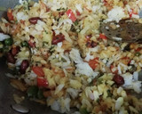 A picture of step 4 of Batata Kanda Poha.