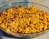 Une image de l'étape 7 de Crumble de tomates cerises.