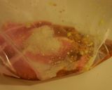 A picture of step 1 of Ginger Pork Saute (Shogayaki).
