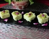 A picture of step 8 of Easy Kalakand Sweets.
