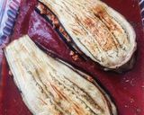 Une image de l'étape 2 de Burger d’aubergine au poulet.