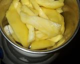 A picture of step 3 of Mango icecream.
