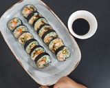 Foto langkah ke 7 dari resep Homemade Sushi (Bonus resep + cara bikin Mirin & Saos Mentai).