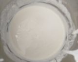 A picture of step 1 of Japanese Cheesecake.