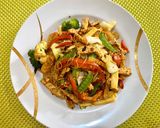Foto langkah ke 4 dari resep Mie hun goreng tempe.
