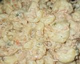 A picture of step 7 of Cream pasta.