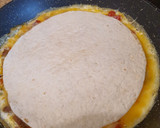 Foto del paso 2 de la receta: Tortita de maíz con queso feta y bacon