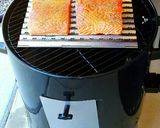A picture of step 5 of Mike's Smoked Salmon On Onion Bagles.