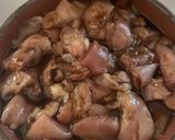 A picture of step 1 of Oanh’s Air Fried Taiwanese Popcorn Chicken.
