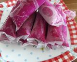 Foto langkah ke 8 dari resep Es lilin buah naga asli lembut.