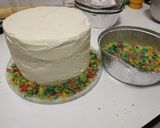 Foto del paso 6 de la receta: Unicornio rainbow cake