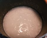A picture of step 2 of Saffron rice pudding(shole zard).