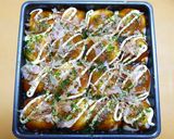 A picture of step 13 of Lunch & Snack: Takoyaki-Style Pull-Apart Bread.