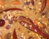 A picture of step 3 of Red lentil curry.
