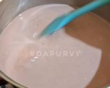 Foto langkah ke 2 dari resep Puding Coklat Chocochip Vla Vanilla.