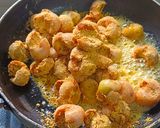 A picture of step 4 of Ripe gumberry's sabzi (Jain recipe).