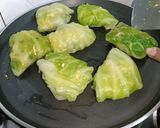 A picture of step 11 of Paneer Stuffed Cabbage Roll.