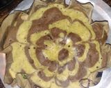 A picture of step 11 of Ginger marbel cake (no oven bake) #Healthybakingcontest.