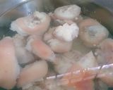 Hình bước làm 1 của món Bún bò giò heo