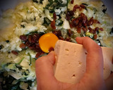 Foto del paso 12 de la receta: Cena griega: Gyros de pollo con Pan Pita y Tzatziki, Spanakopita y Ensalada Horiatiki