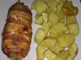 Pamplona de pollo al verdeo con papas al horno 💣👍🏼