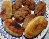 Foto del paso 6 de la receta: Alitas con cajún y bombas de polenta rellenas