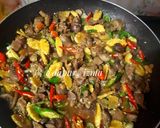 Foto langkah ke 6 dari resep Tumis Ati Ampela Putren.