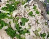 Foto langkah ke 4 dari resep Pepes Tahu Jamur sederhana.