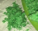 Foto langkah ke 3 dari resep Kue Awug-Awug Pandan Lumer.